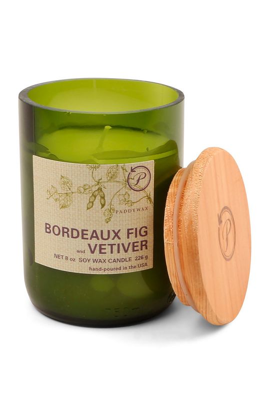 Ароматические свечи соевые Bordeaux Fig & Vetiver 226 г Paddywax, мультиколор