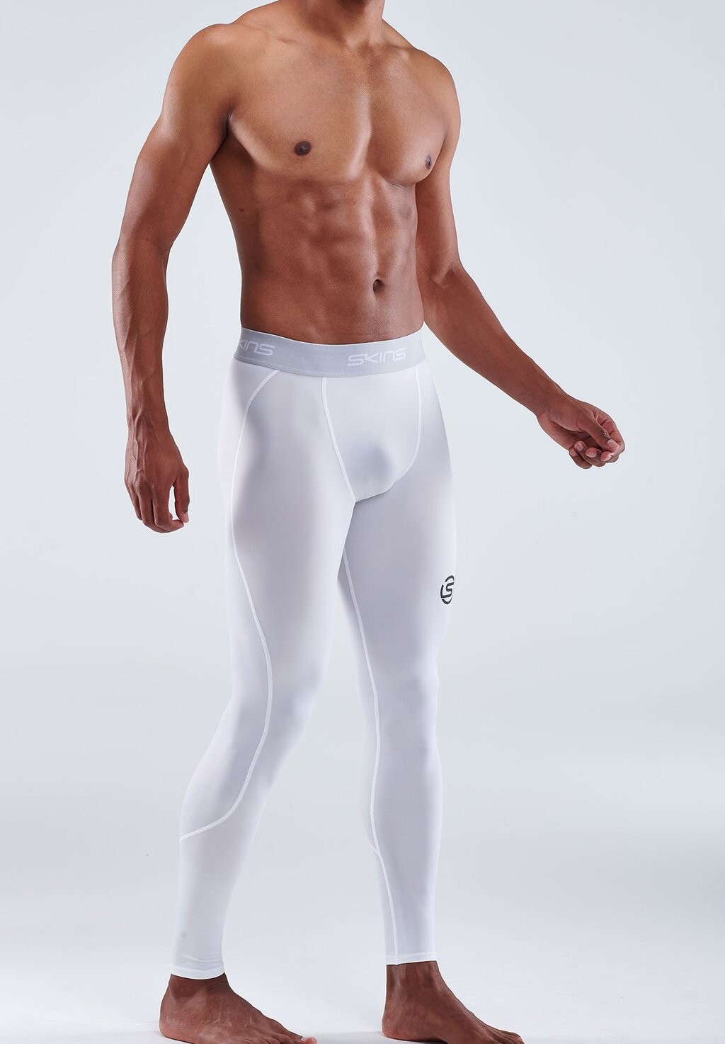 

Кальсоны KOMPRESSIONSHOSE S1 LONG TIGHTS Skins, белый