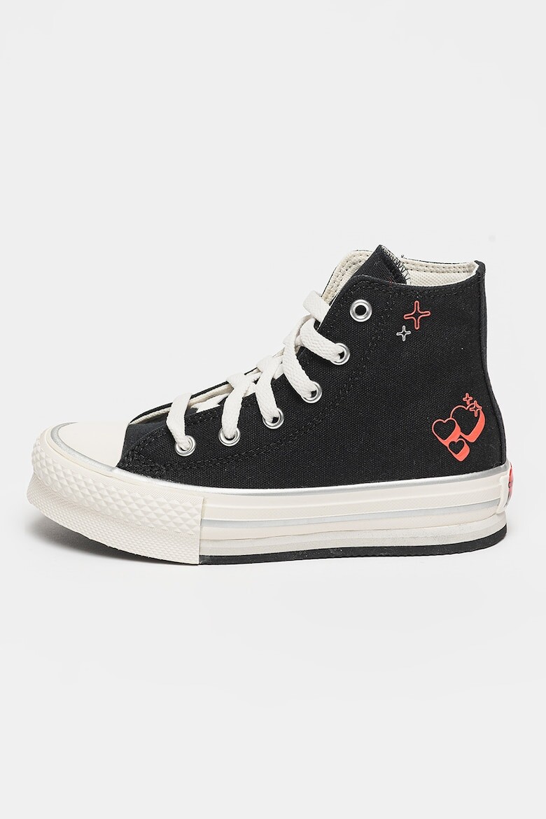 

Текстильные кроссовки с принтом Converse, красный