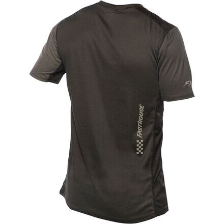 

Классический трикотаж с короткими рукавами Mercury – мужской Fasthouse, цвет Black Heather/Charcoal Heather