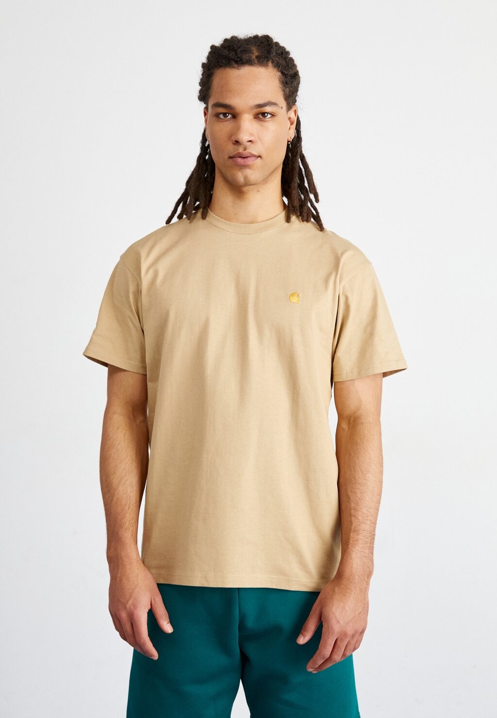 

Футболка базовая CHASE Carhartt WIP, цвет sabbia