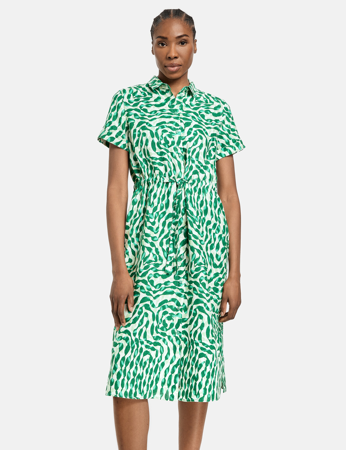 

Платье Gerry Weber Gewebe, цвет Grün Druck