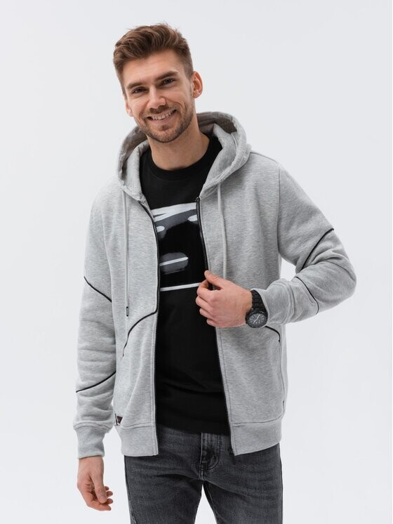 

Толстовка regular fit Ombre, серый