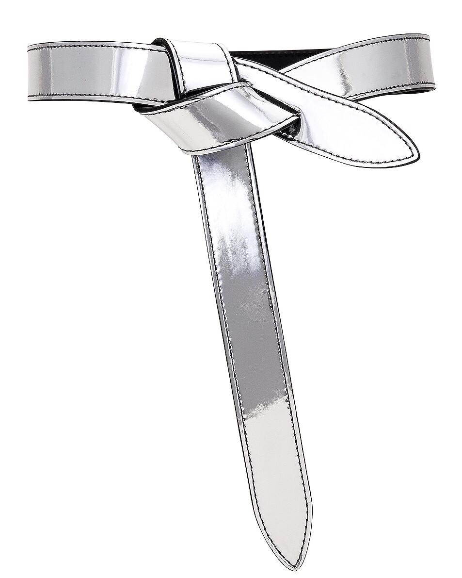 

Ремень Isabel Marant Lecce, цвет Silver & Black