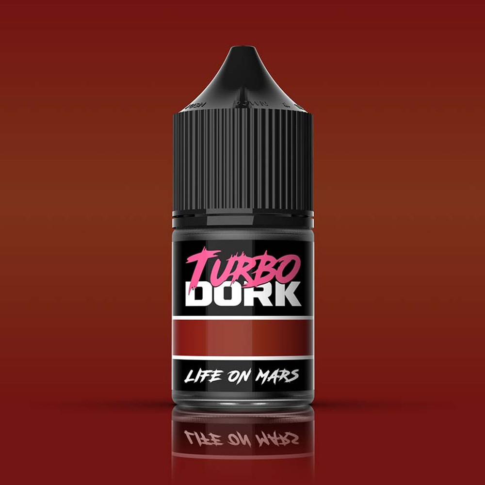 

Аксессуары Turbo Dork Metallic Acrylic Paint: Life on Mars (22ml)