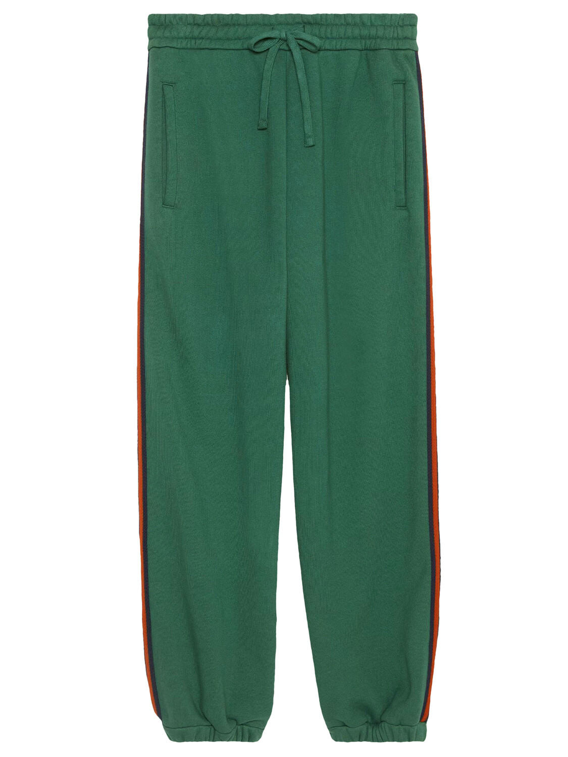 

Брюки Gucci Cotton jersey track, зеленый