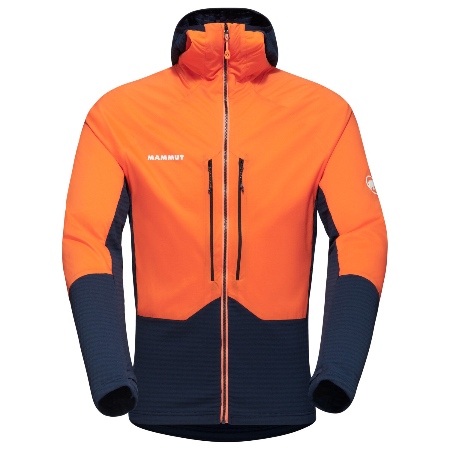 Куртка из софтшелла Mammut Eiger Nordwand Midlayer Hybrid Hooded, цвет Arumita/Night