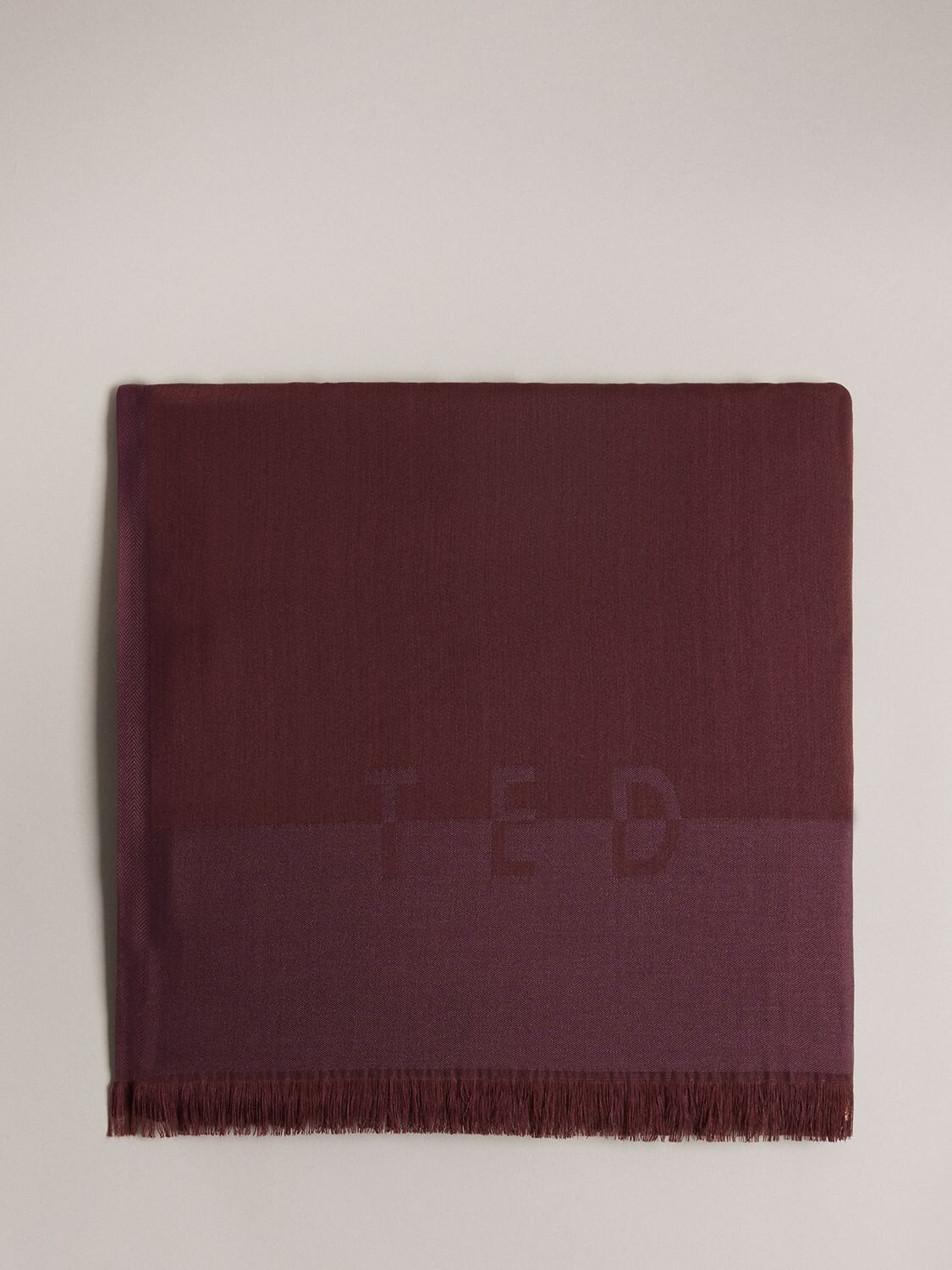 

Длинный шарф Esteli с логотипом Ted Baker, вино