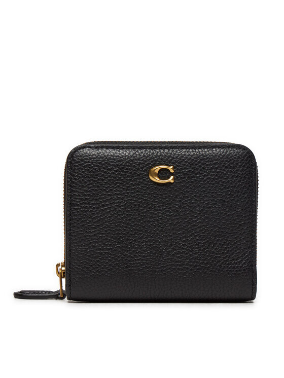 Маленький женский кошелек Coach, черный