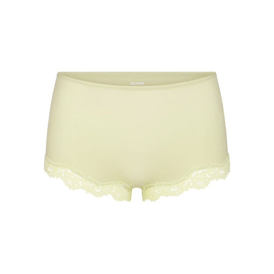 

Шорты SKIMS Fits Everybody Lace, цвет Sage