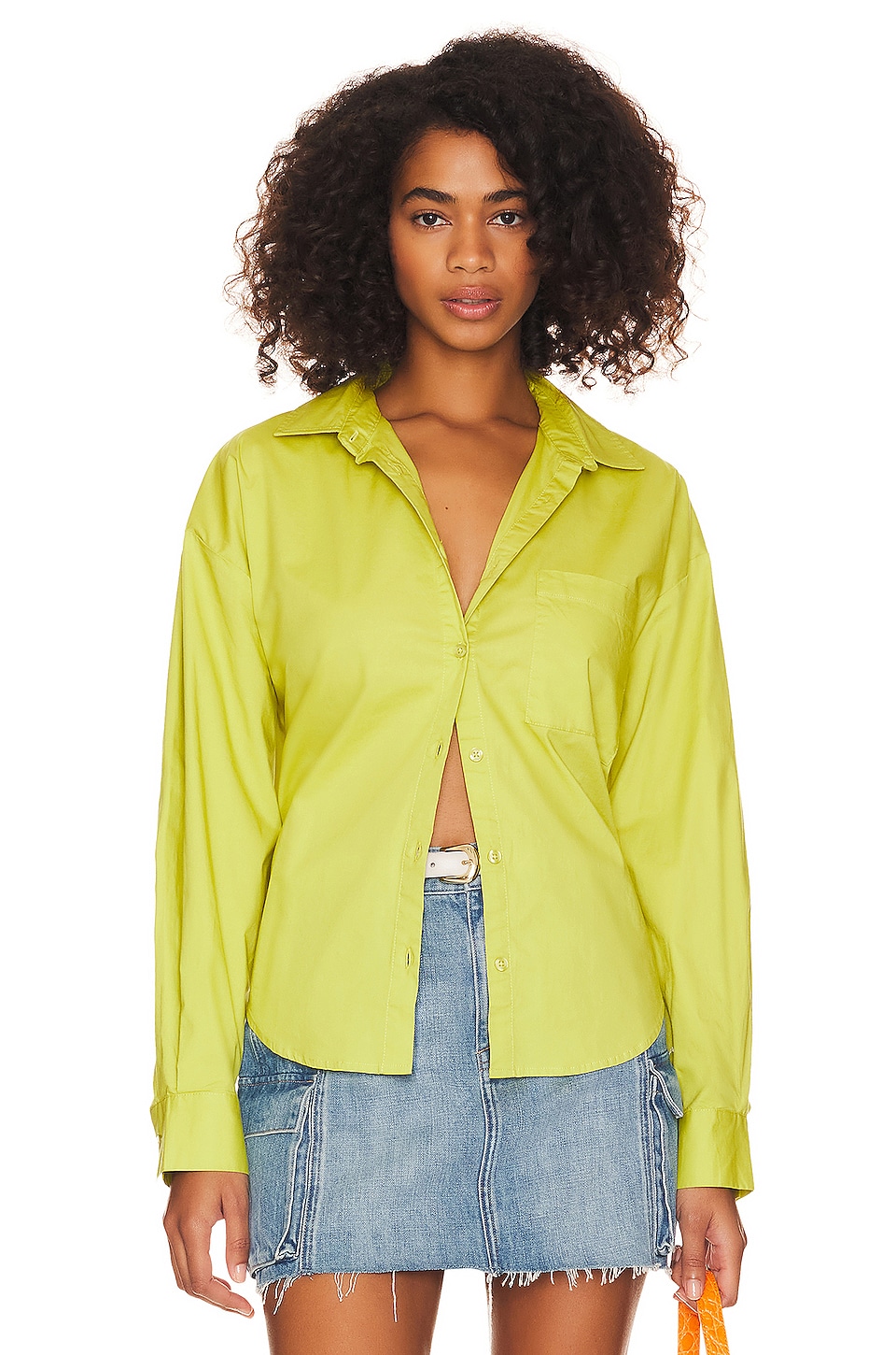 Рубашка PISTOLA Sloane Button Up, цвет Margarita
