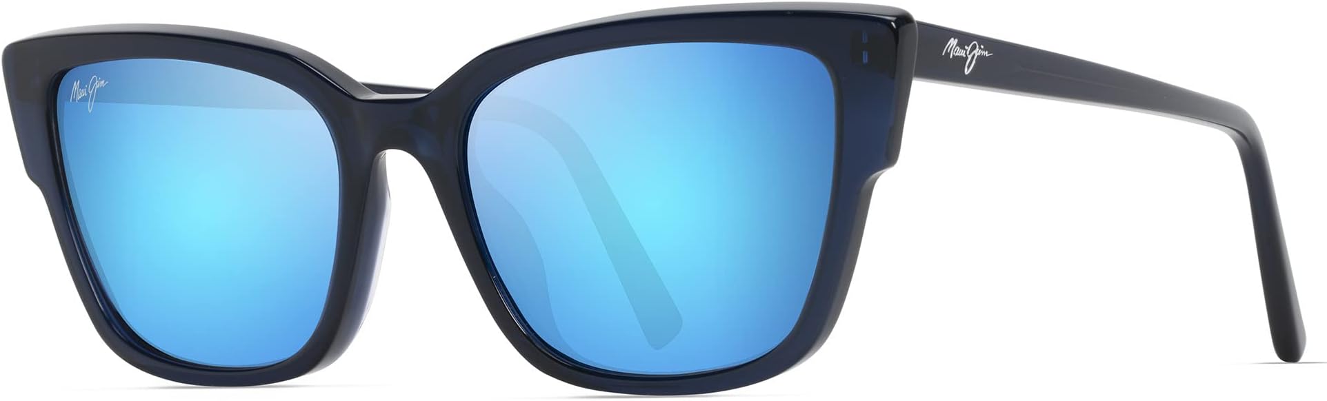 Солнцезащитные очки Kou Maui Jim, цвет Navy Blue/Blue Hawaii
