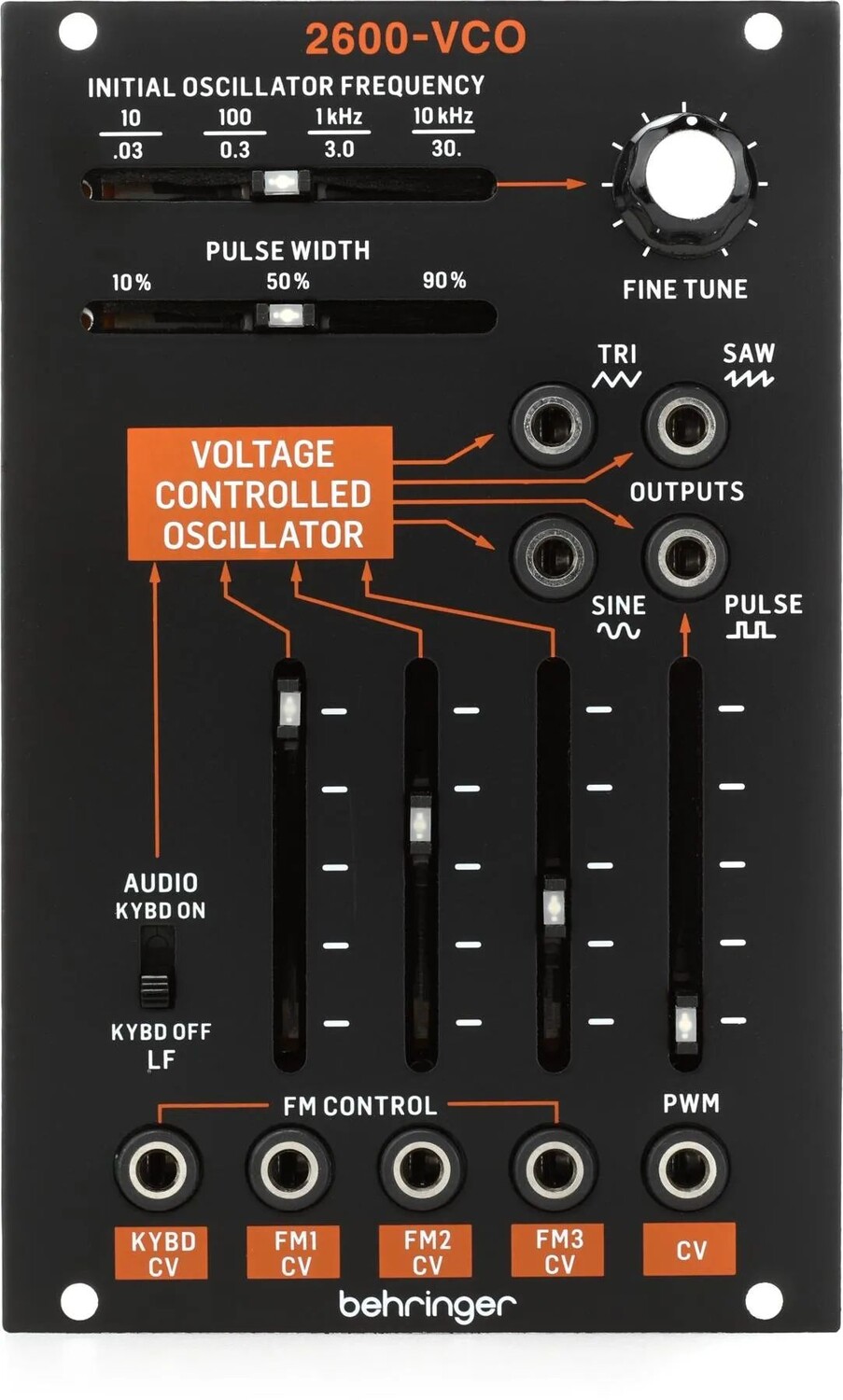 

Модуль генератора, управляемый напряжением Behringer 2600-VCO Eurorack