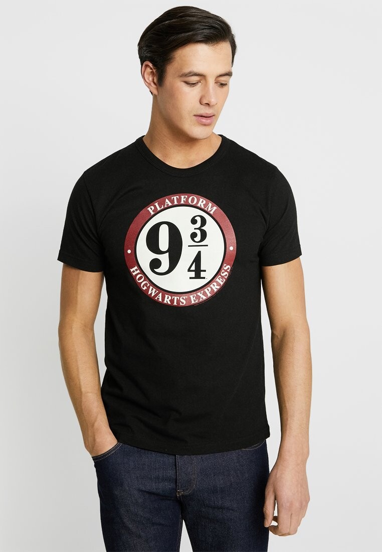 

Футболка с принтом LOGOSHIRT, черный