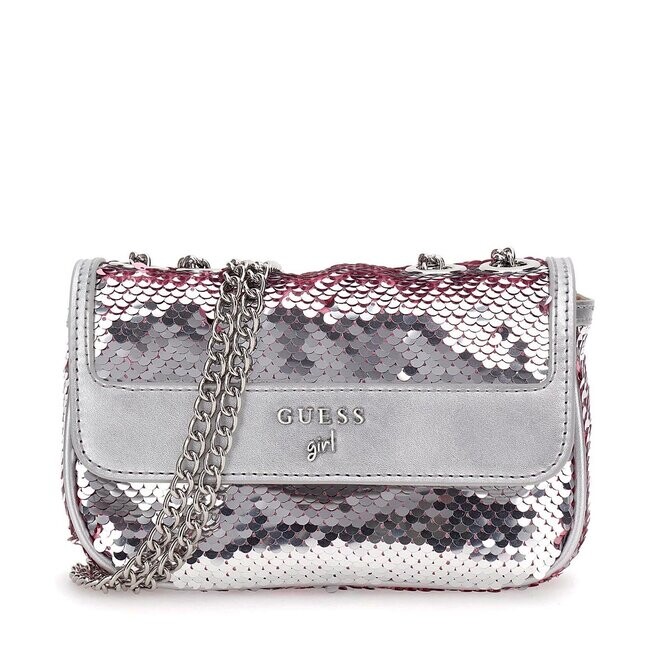 

Сумка Guess, розовый/серебристый