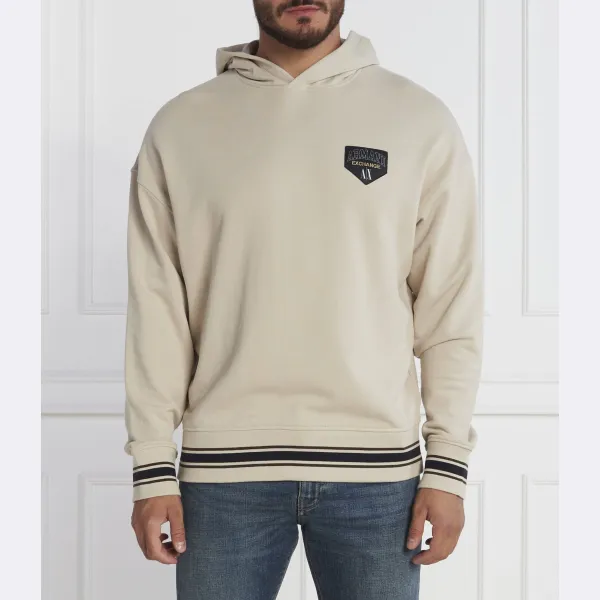 

Толстовка обычного кроя Armani Exchange, бежевый