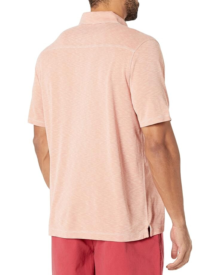 

Поло Johnston & Murphy Vintage Slub Polo, цвет Peach