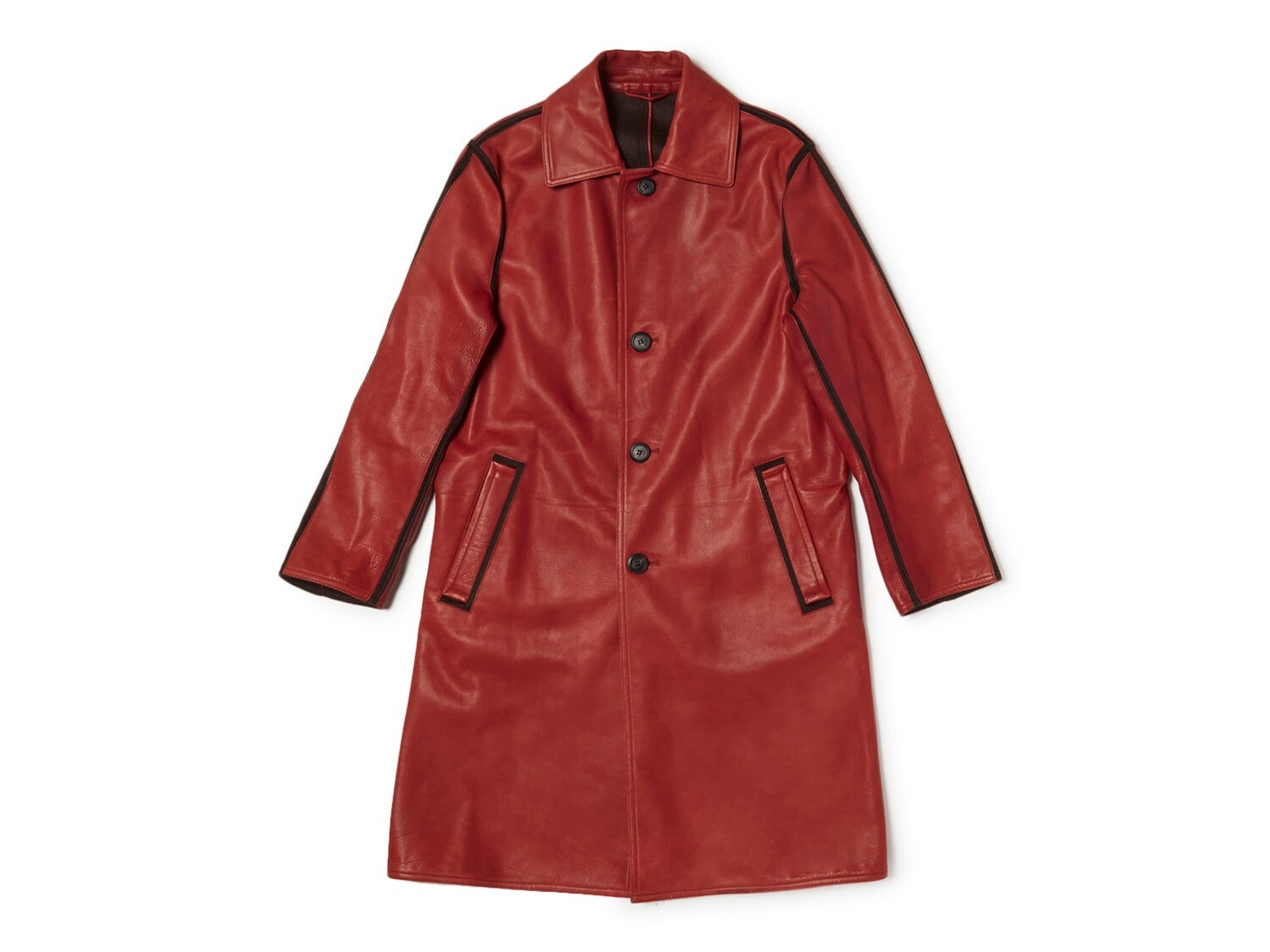 

Мужское длинное пальто Salvatore Ferragamo Timeless, красный