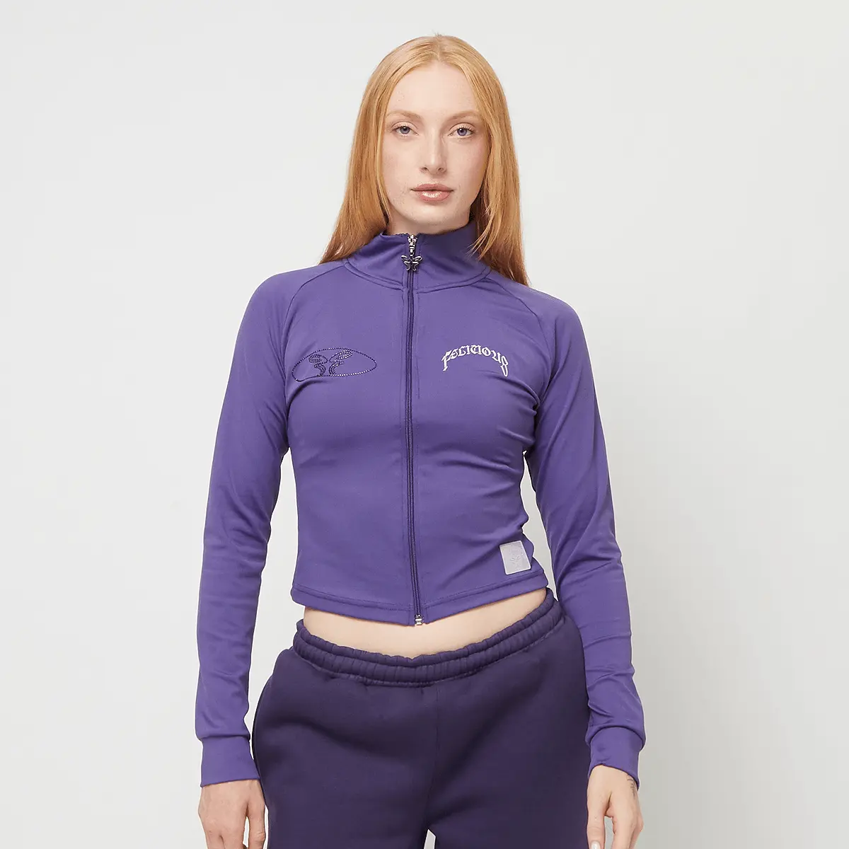 

Куртка Felicious Cropped Jersey Cardigan, фиолетовый