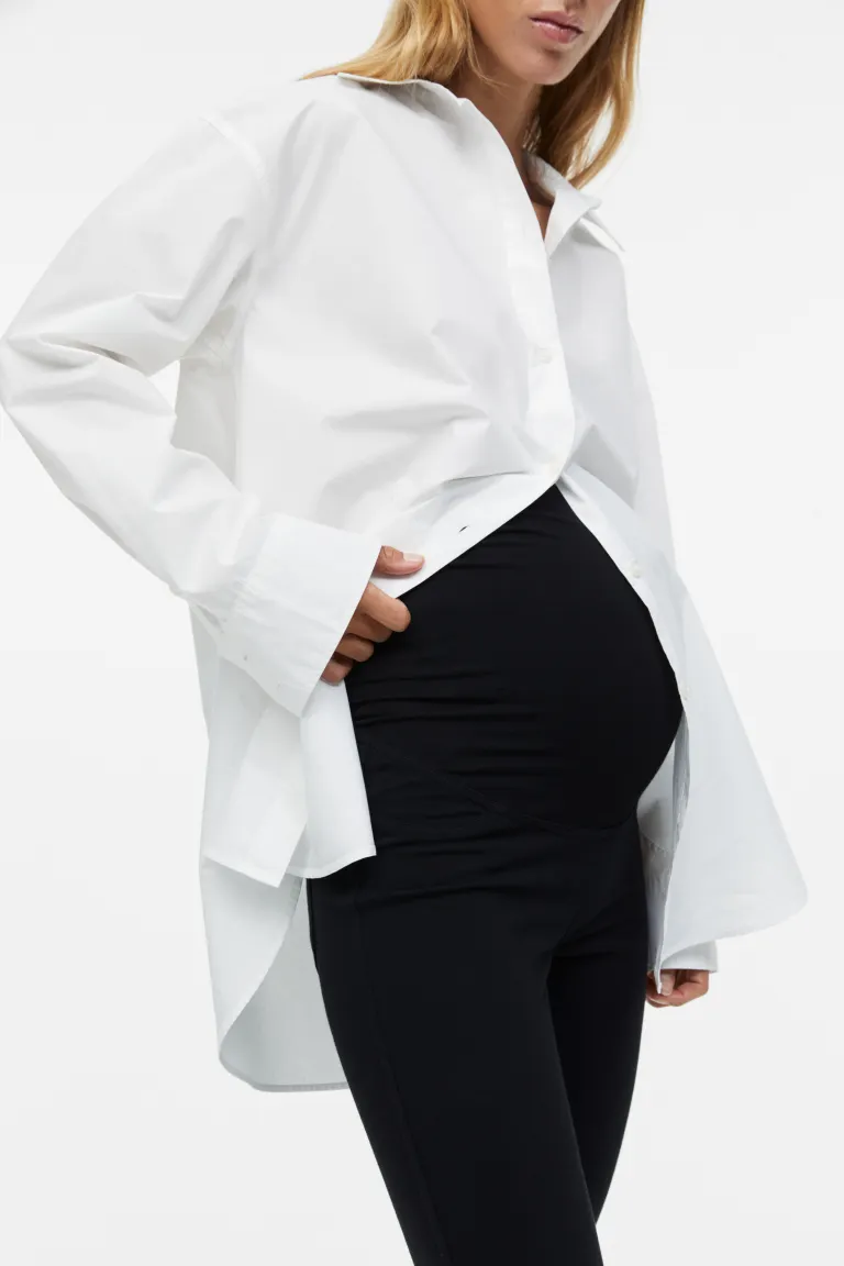 

Брюки типа леггинсы H&M, черный