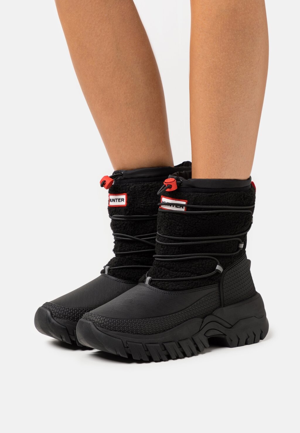 

Зимние ботинки ЖЕНСКИЕ WANDERER SHORT Hunter, черный