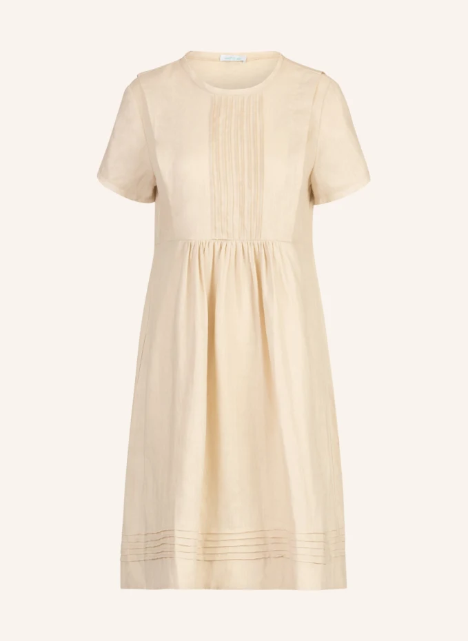 

Льняное платье Mint & Mia, бежевый