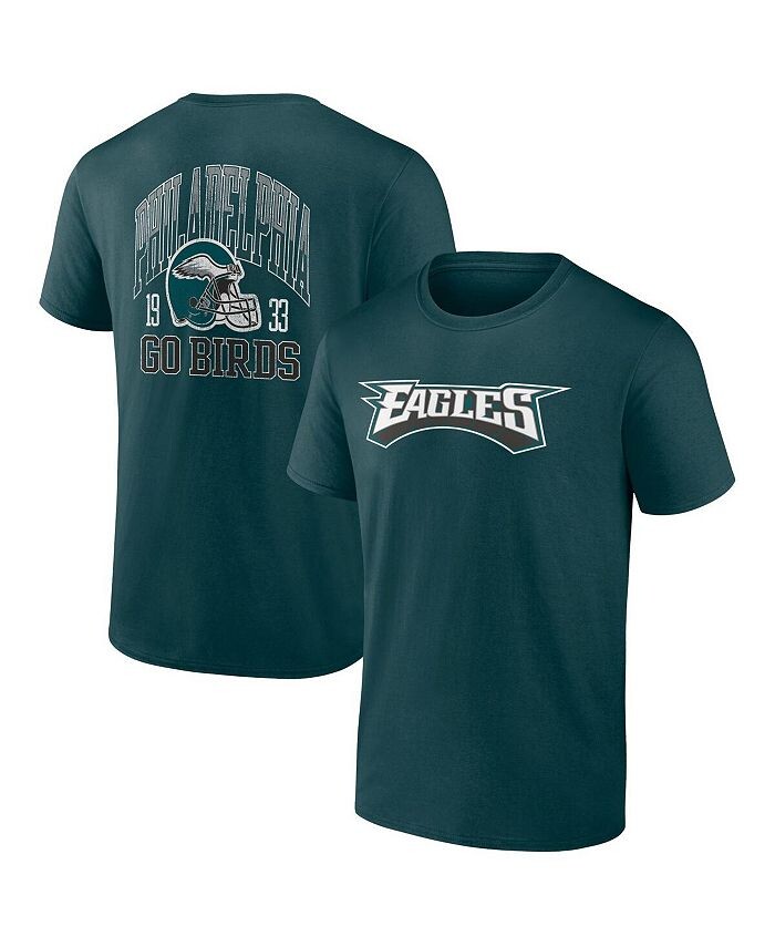 

Мужская двусторонняя футболка Midnight Green Philadelphia Eagles Big and Tall Profile, зеленый