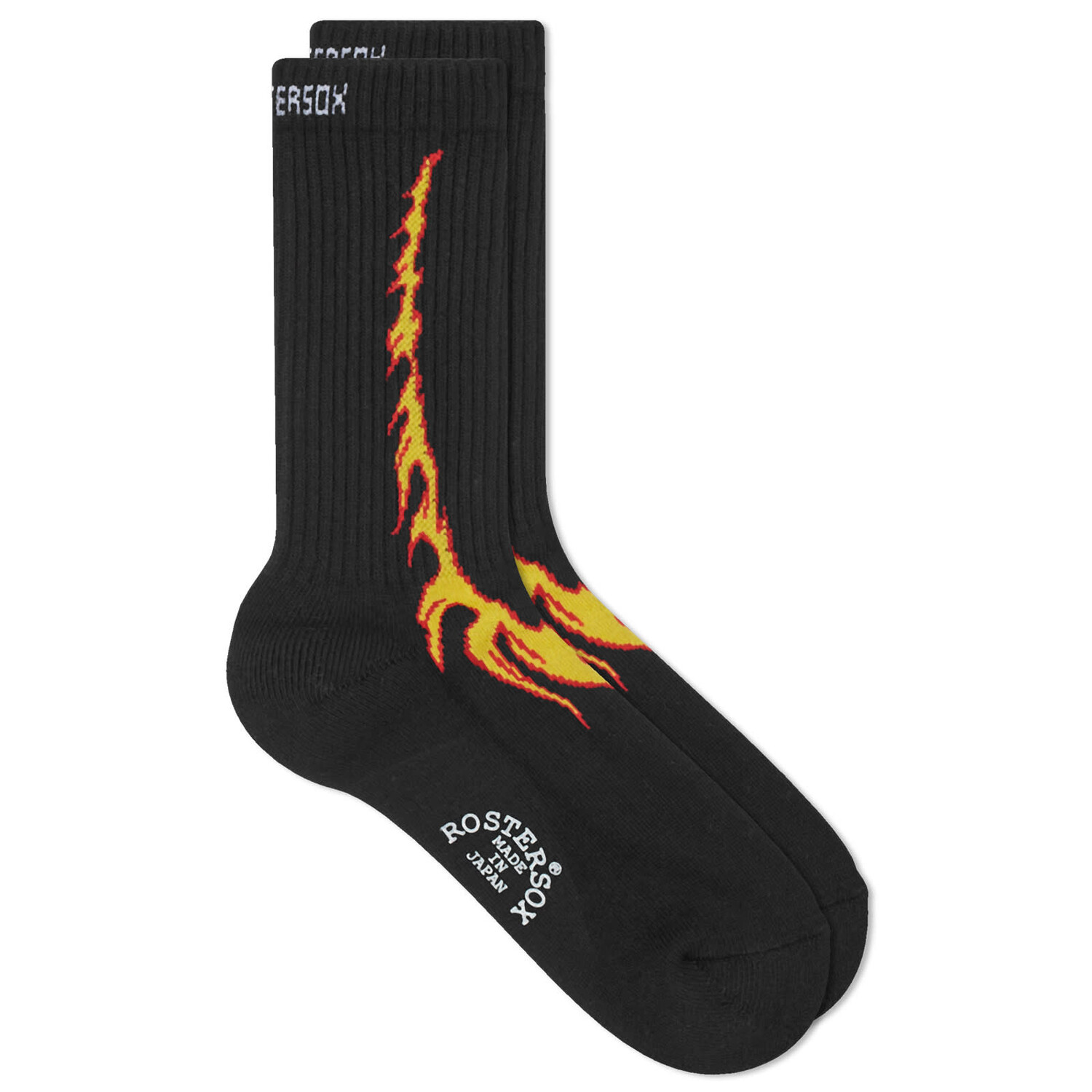 

Носки Rostersox Fire Socks, черный