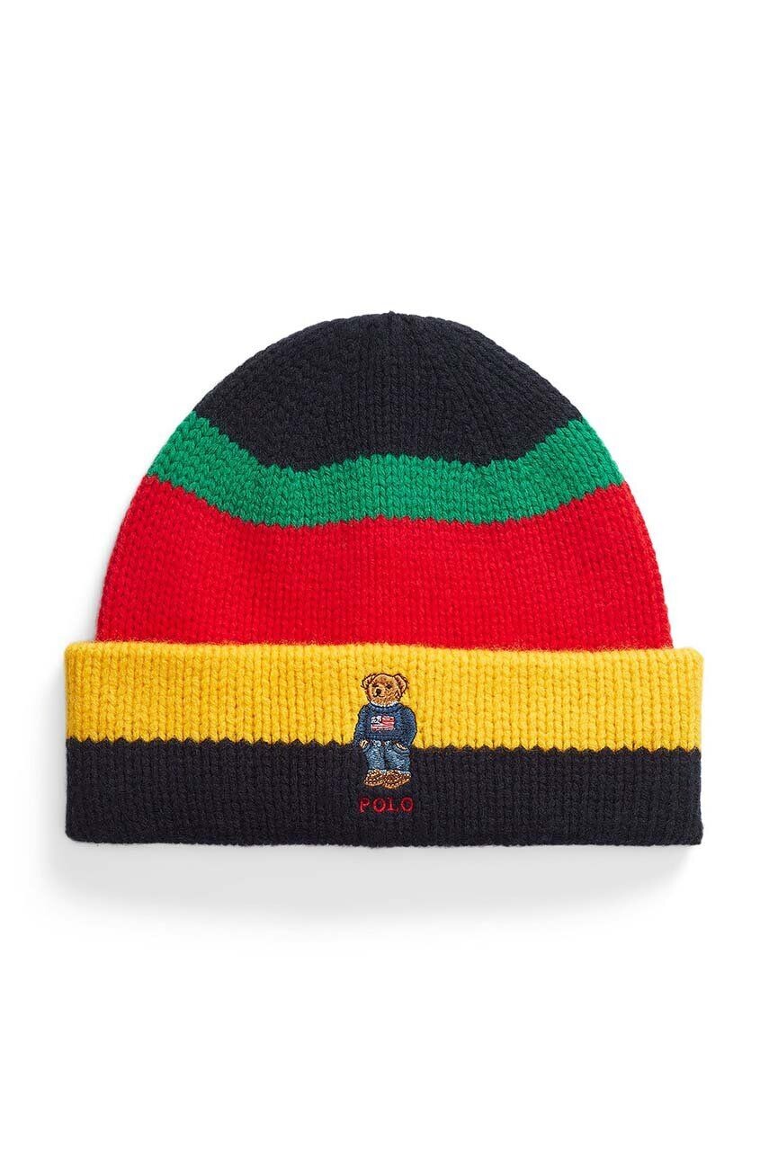 

Шерстяная кепка Polo Ralph Lauren, мультиколор