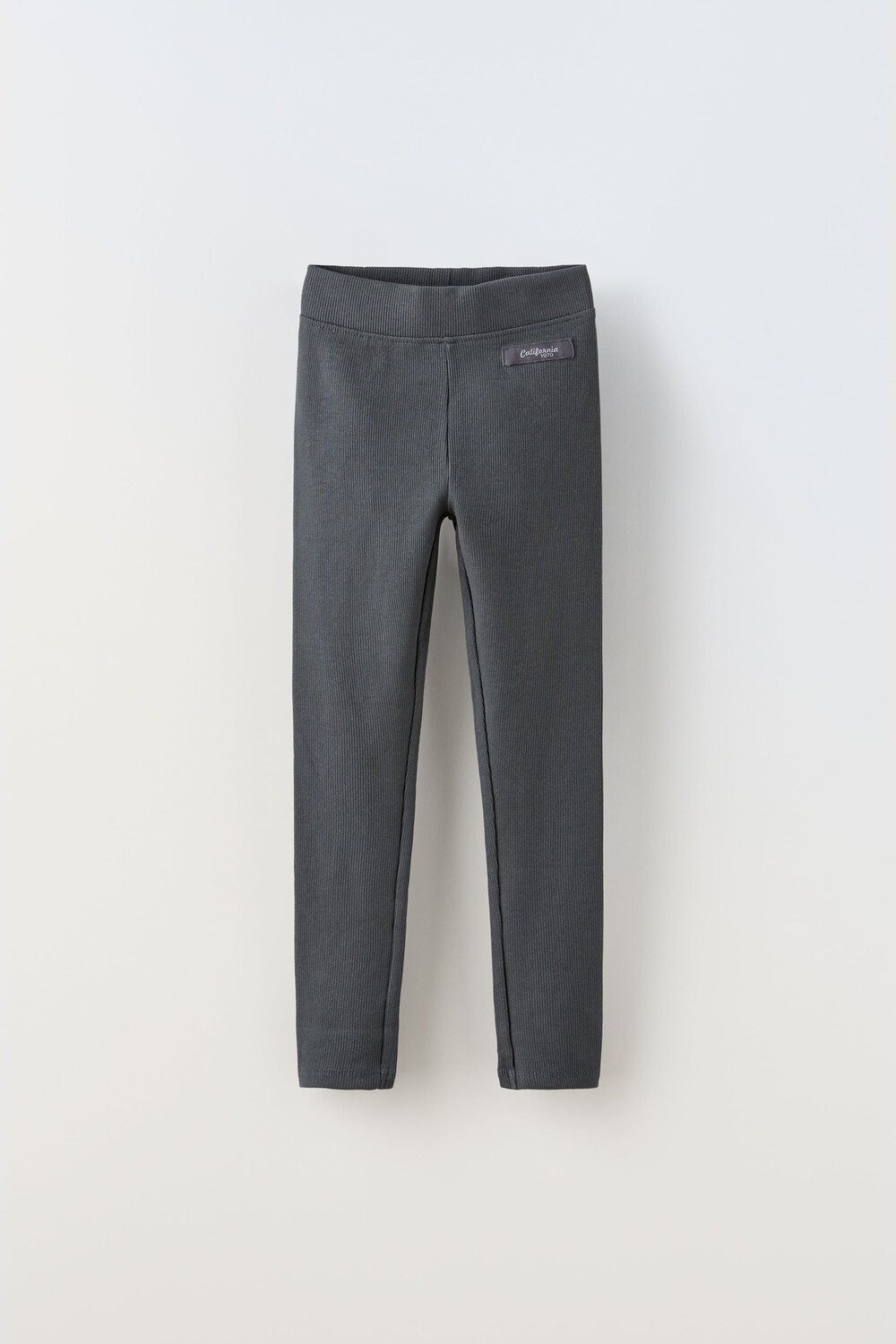 

Леггинсы из трикотажа эластич с этикеткой из тканя Zara, серый