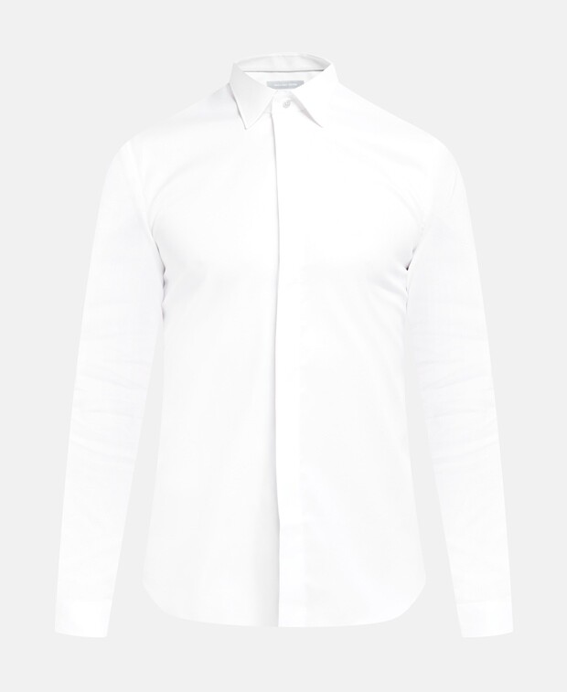 

Рубашка с длинными рукавами – облегающий крой Michael Kors, белый