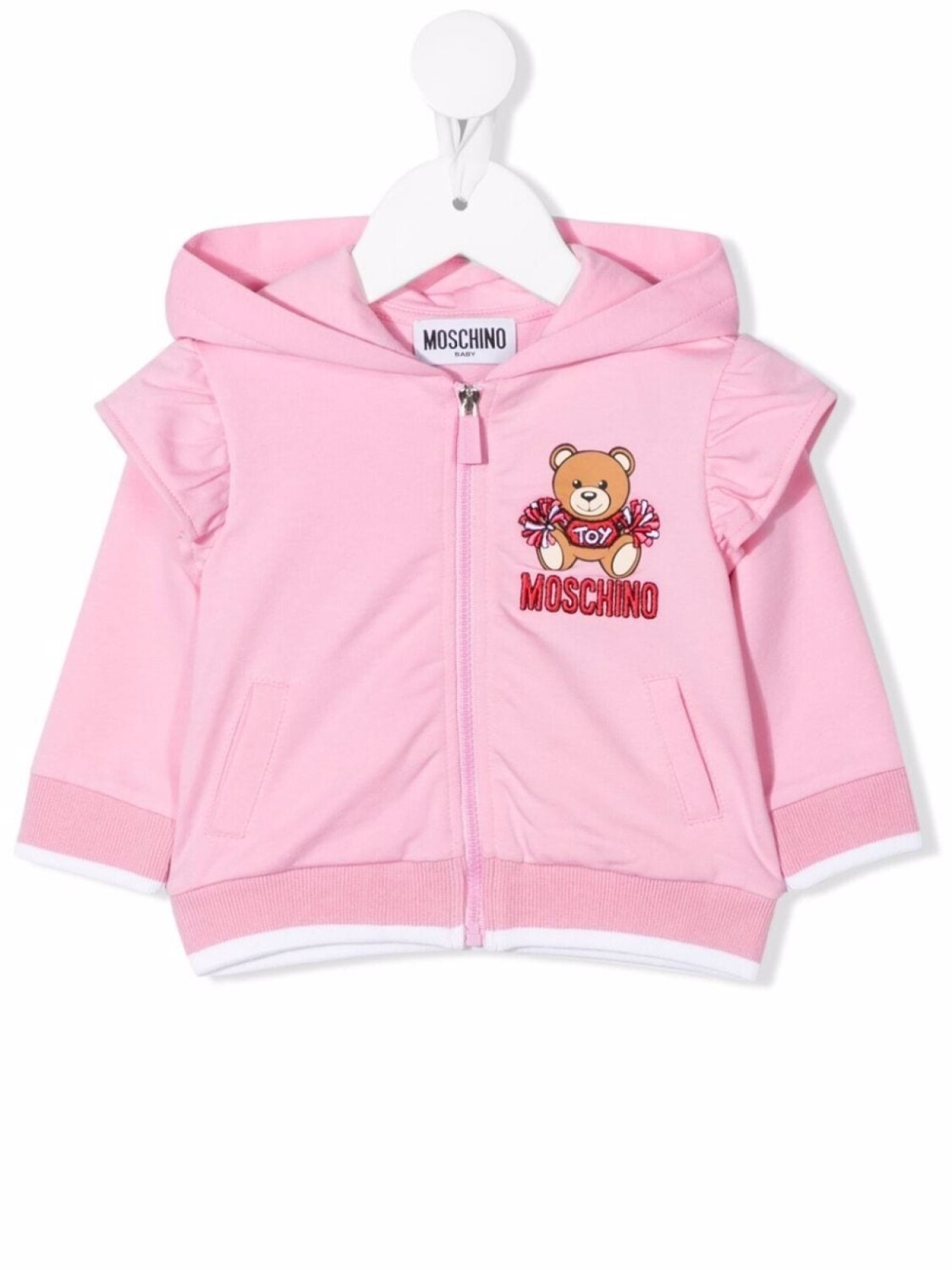 

Moschino Kids худи Teddy Bear, розовый