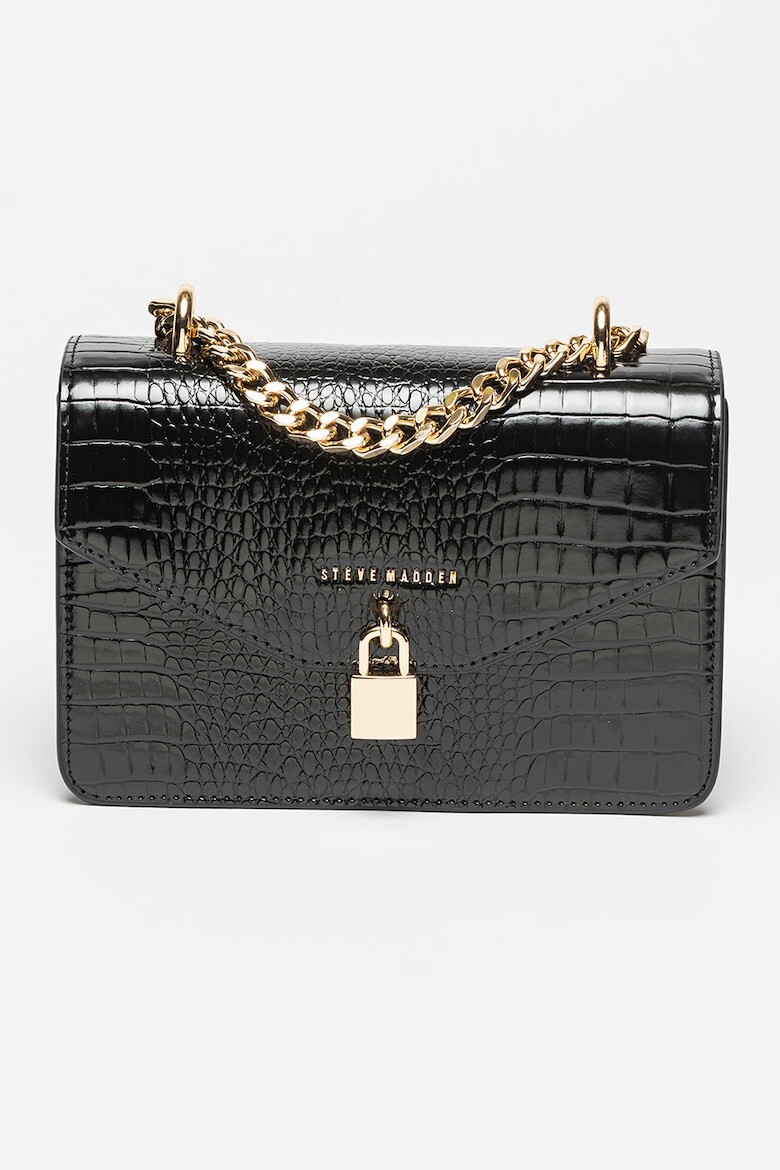 

Спокойная сумка с клапаном Steve Madden, черный