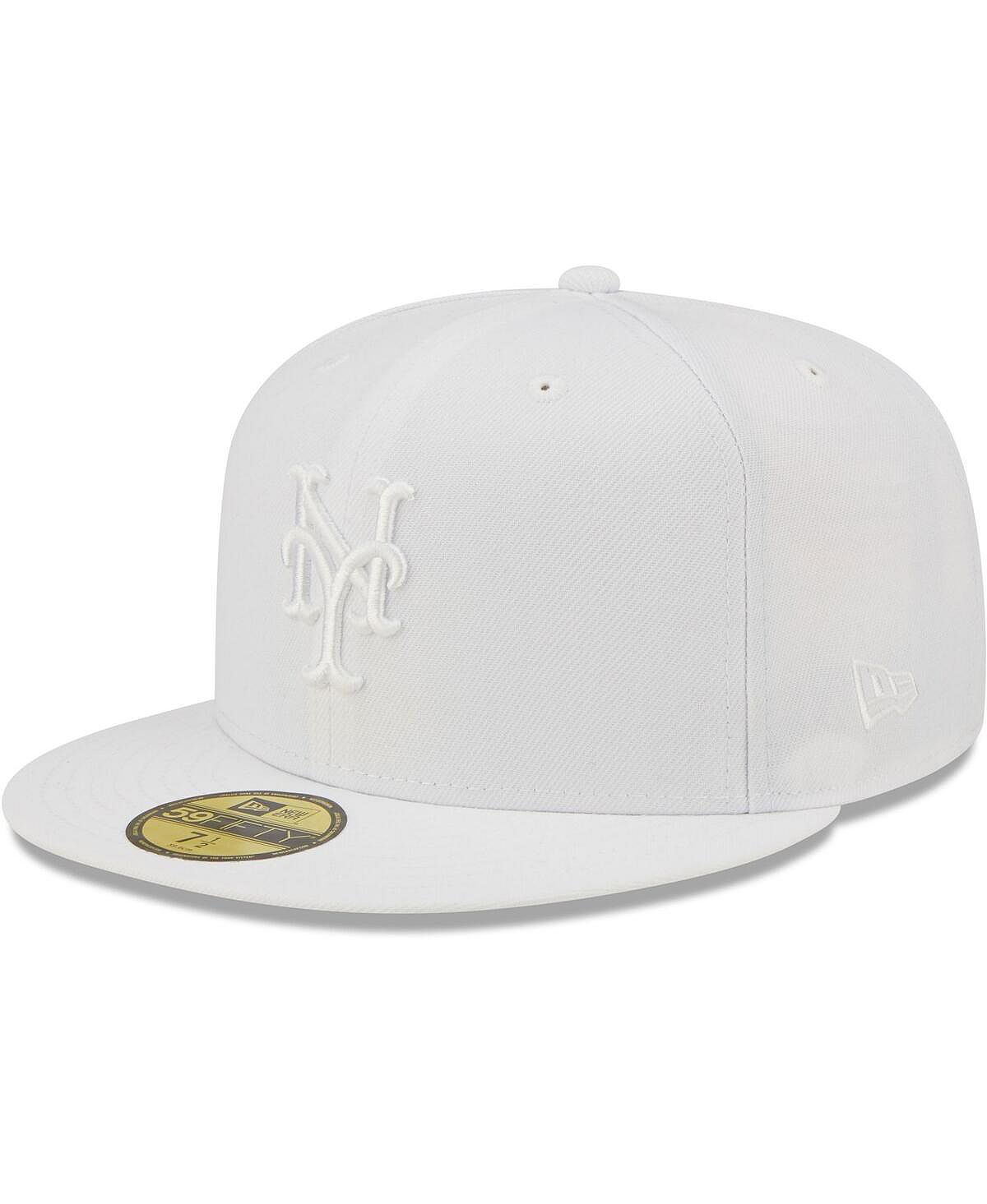 

Мужская приталенная шляпа New York Mets White on White 59FIFTY New Era