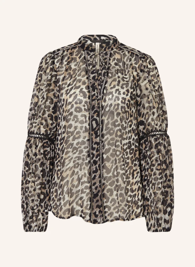 

Блузка josette с бантом и кружевом Guess, черный