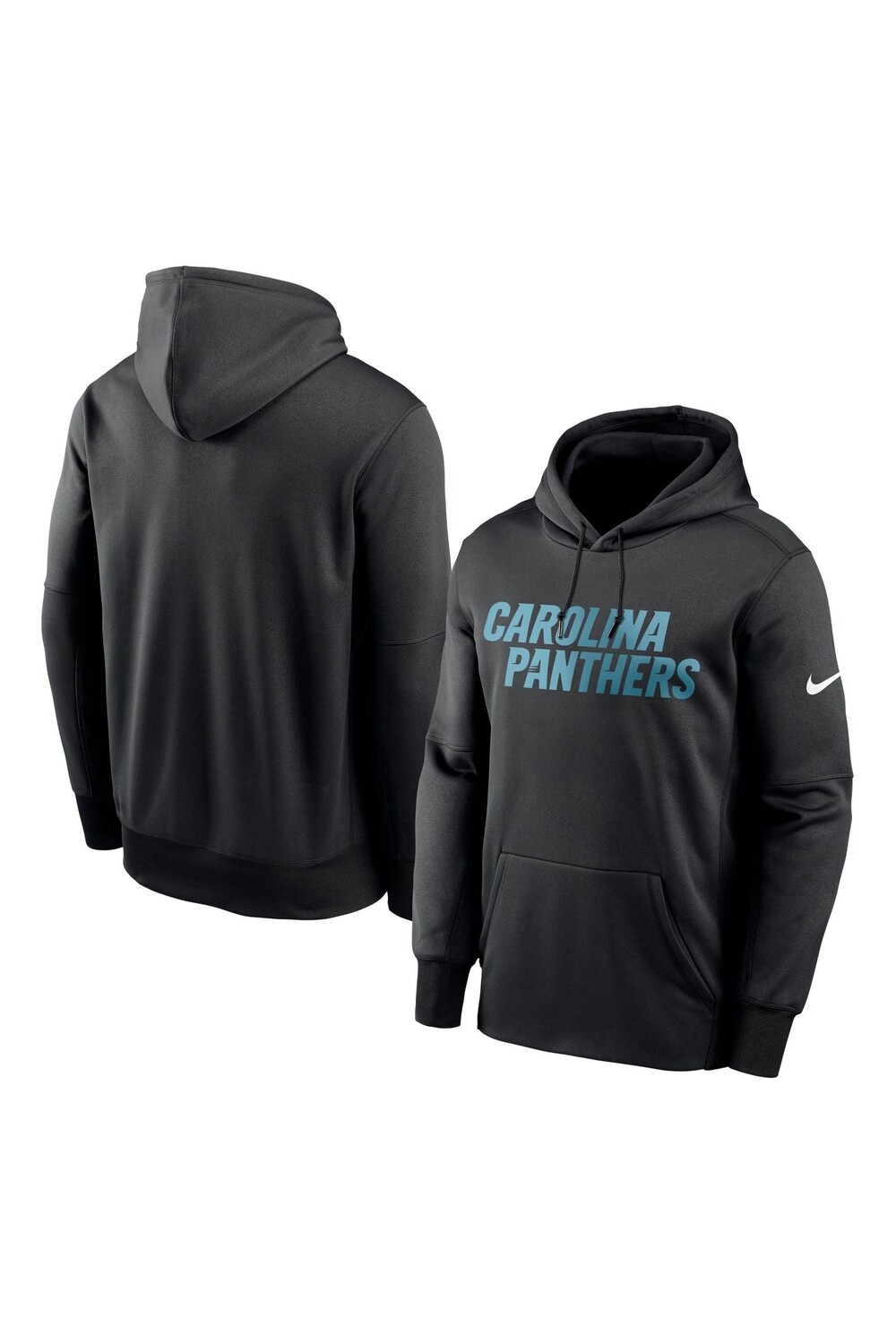 

Толстовка Nike Fanatics Carolina Panthers Prime Wordmark Therma Nike, черный