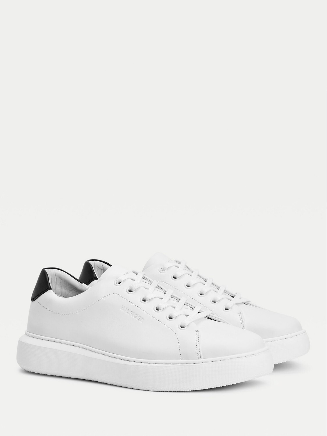 

Кожаные кроссовки Tommy Hilfiger, белые