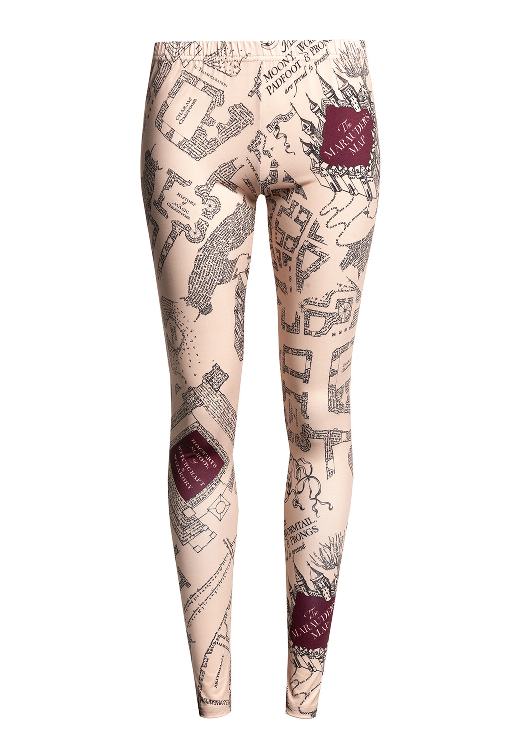

Леггинсы Harry Potter Harry Potter Marauders Map, цвет beige/allover