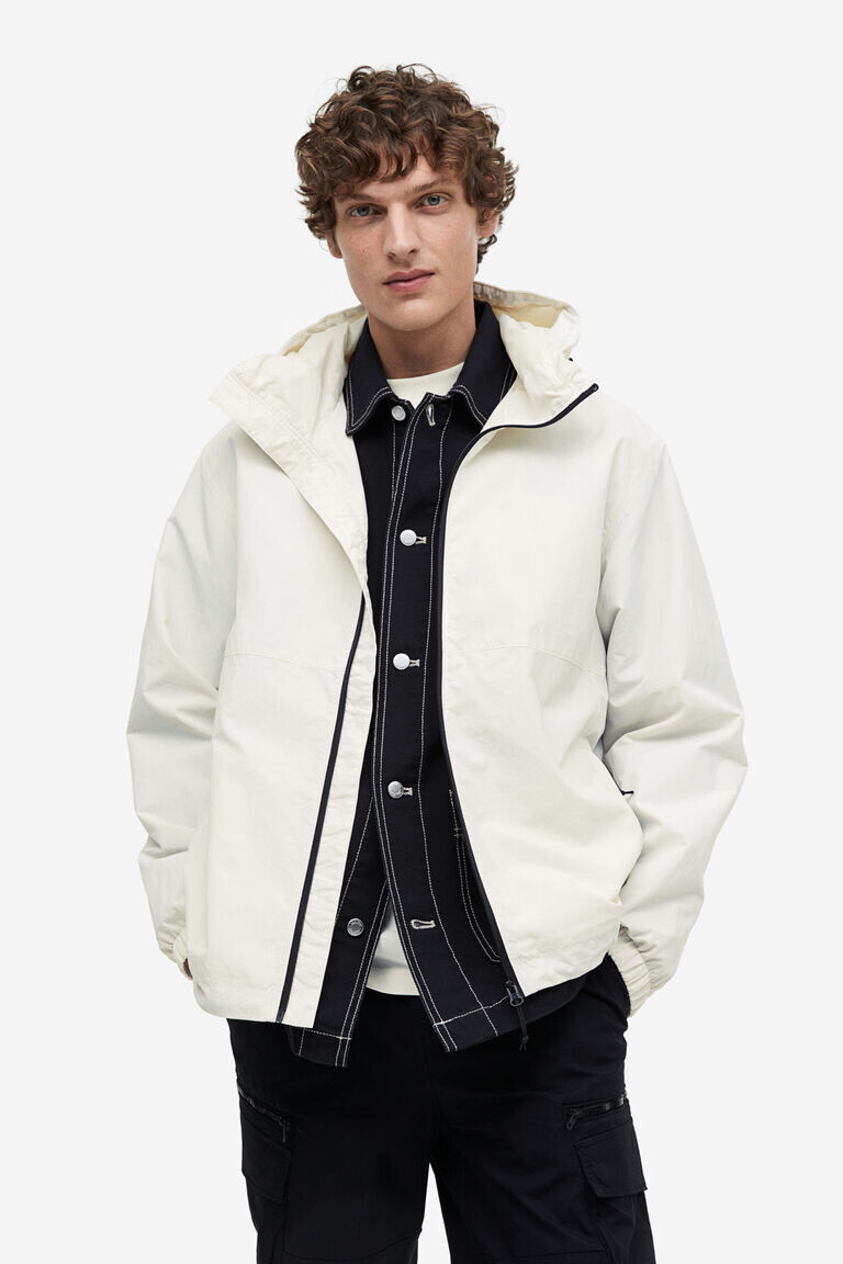 

Ветровка обычного кроя H&M, бежевый
