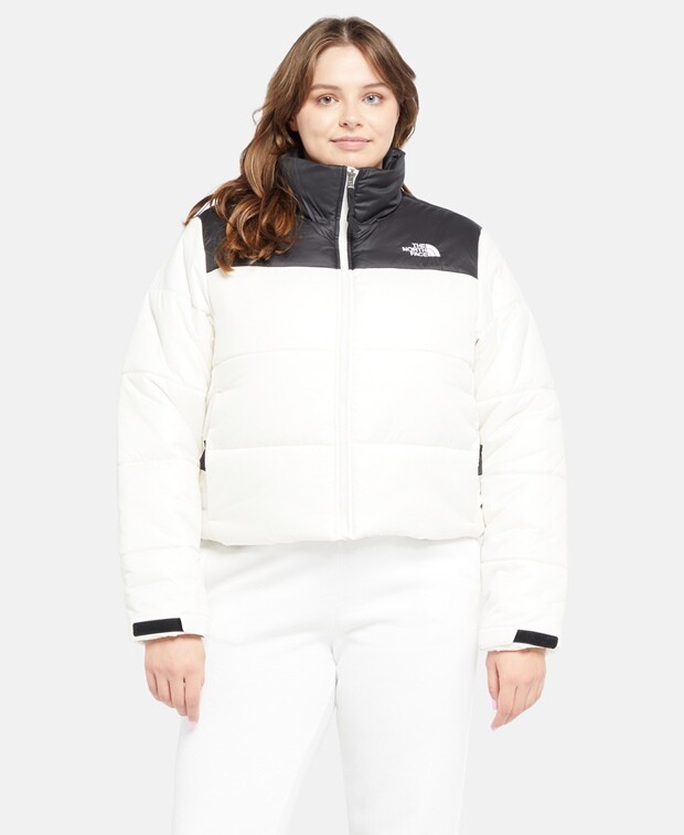 

Стеганая куртка The North Face, экрю