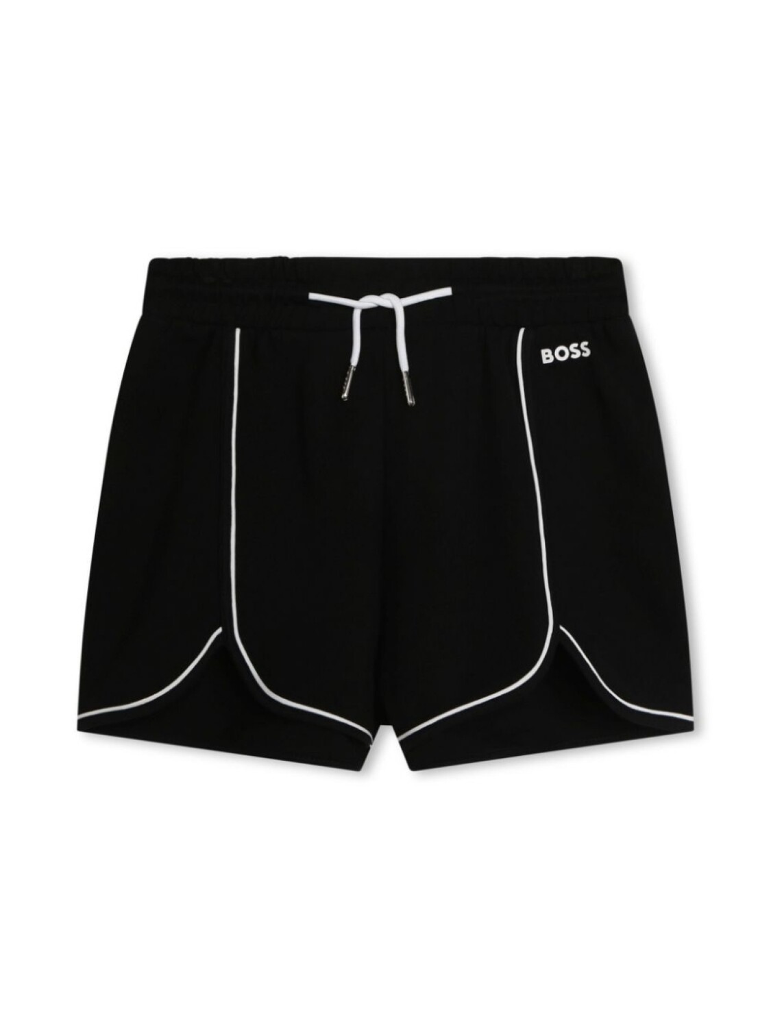 

BOSS Kidswear спортивные шорты с логотипом, черный