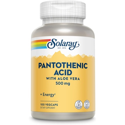 Solaray Пантотеновая кислота 500 мг