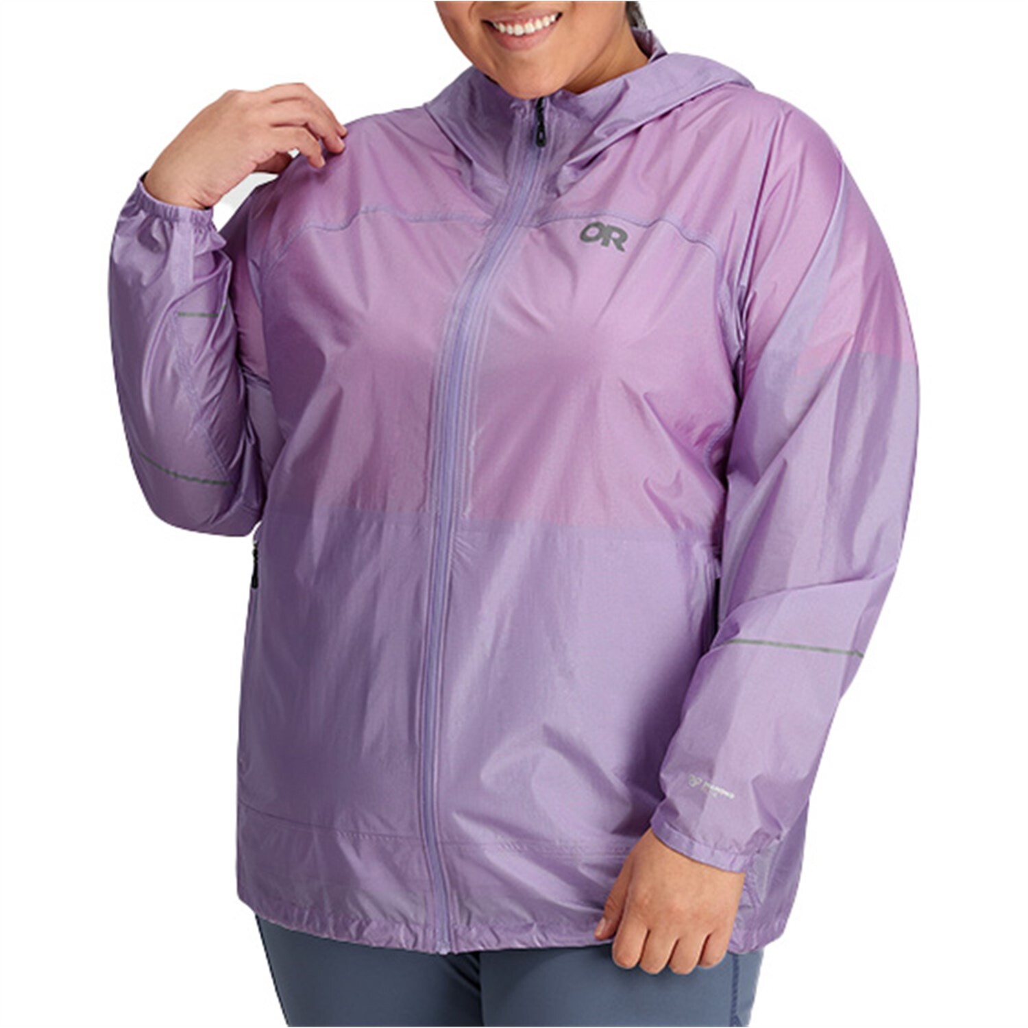 

Куртка Outdoor Research Helium Plus Rain, лаванда