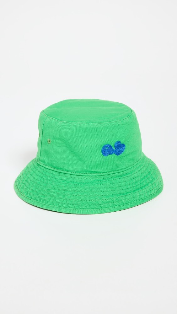 

Шляпа Acne Studios Bucket Hat, зеленый