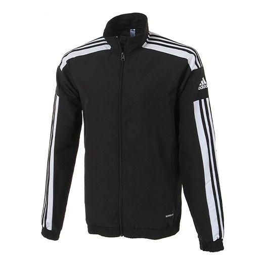 Куртка adidas MENS Football Stand Collar Jacket Black, черный