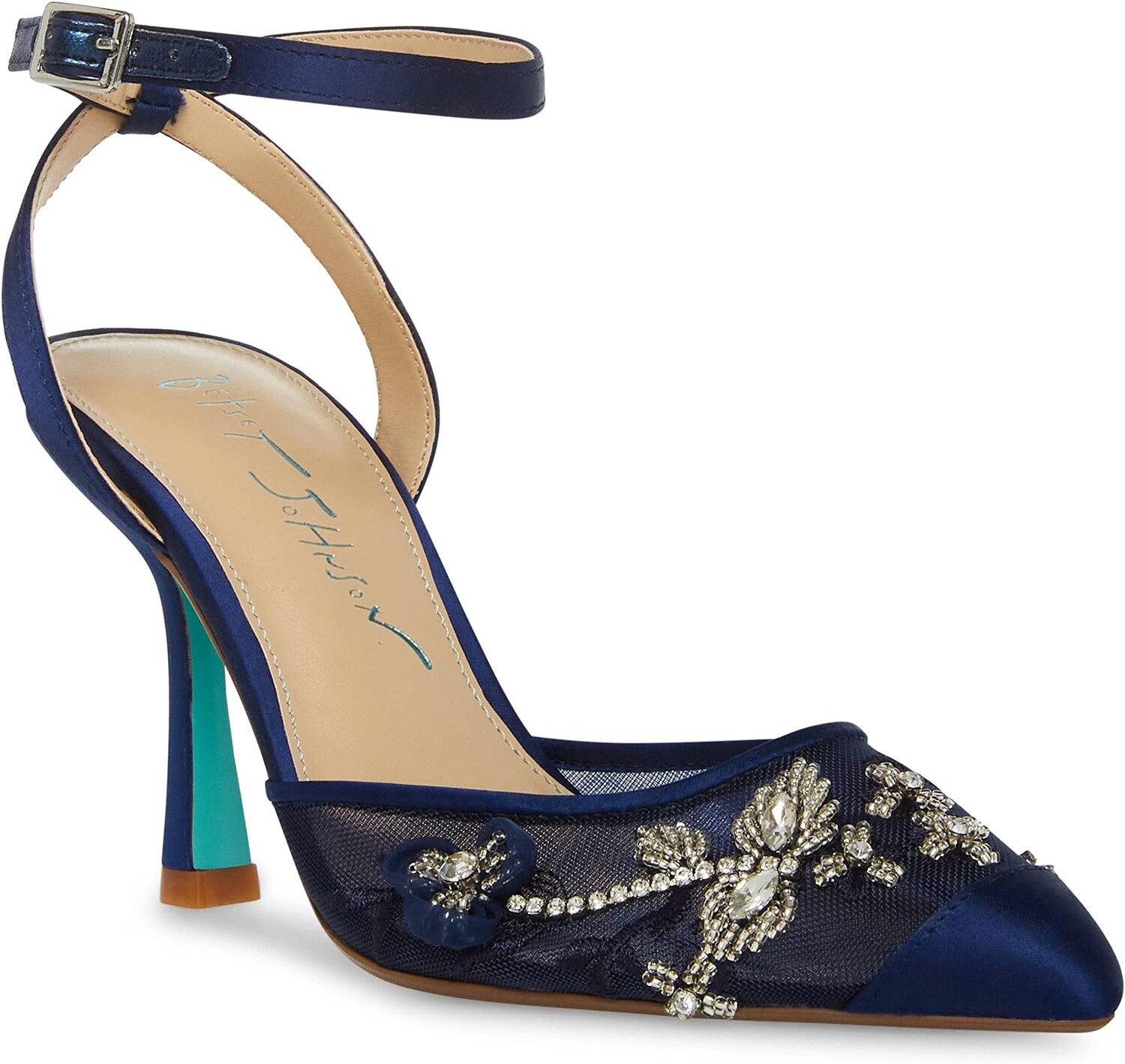

Туфли Micki Blue by Betsey Johnson, темно-синий
