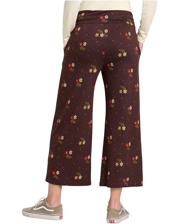 

Брюки Toad&Co Chaka Wide Leg Pants, цвет Carob Duo Print