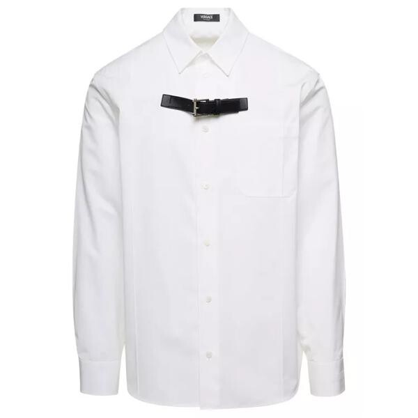 

Футболка camicia buckle look sfilata Versace, белый