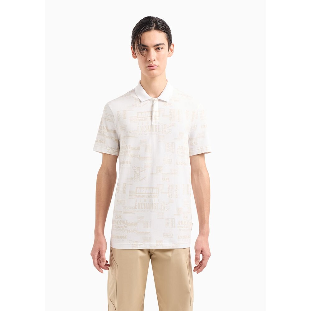 

Поло Armani Exchange 3DZFAE_ZJ81Z, бежевый