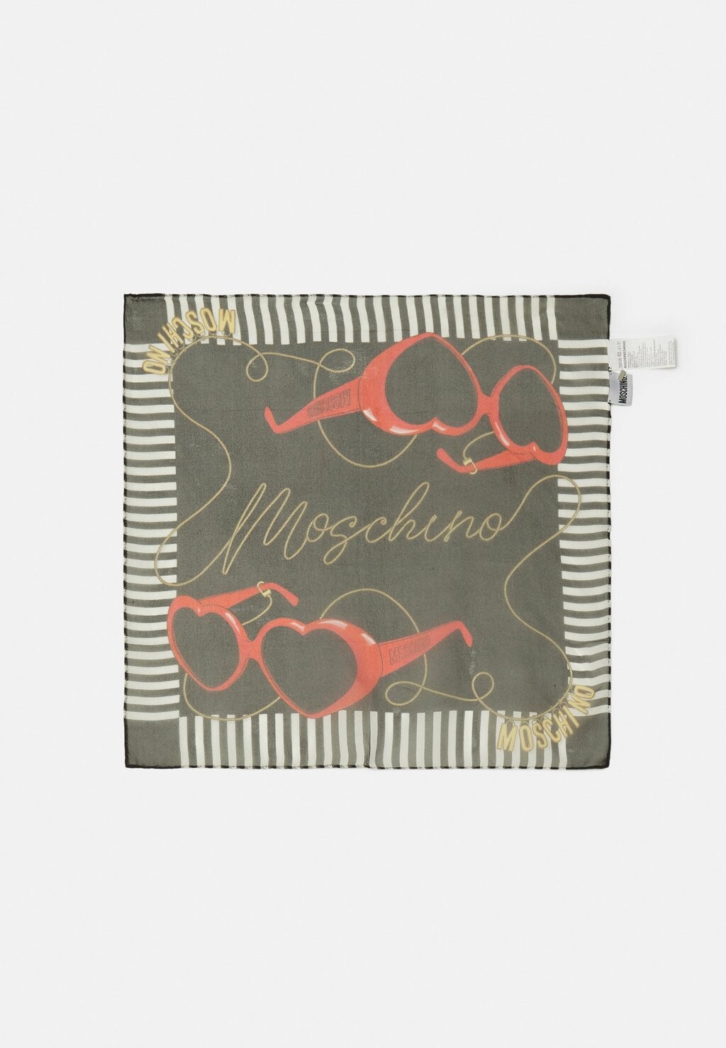 

Шарф MOSCHINO УНИСЕКС, черный
